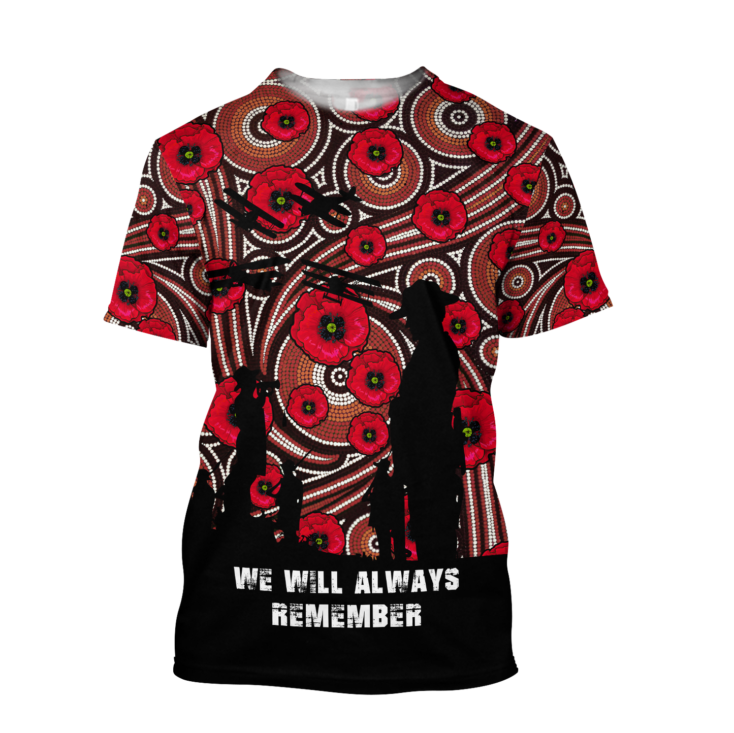 Premium Lest We Forget Anzac Day 3D All Over Printed PL