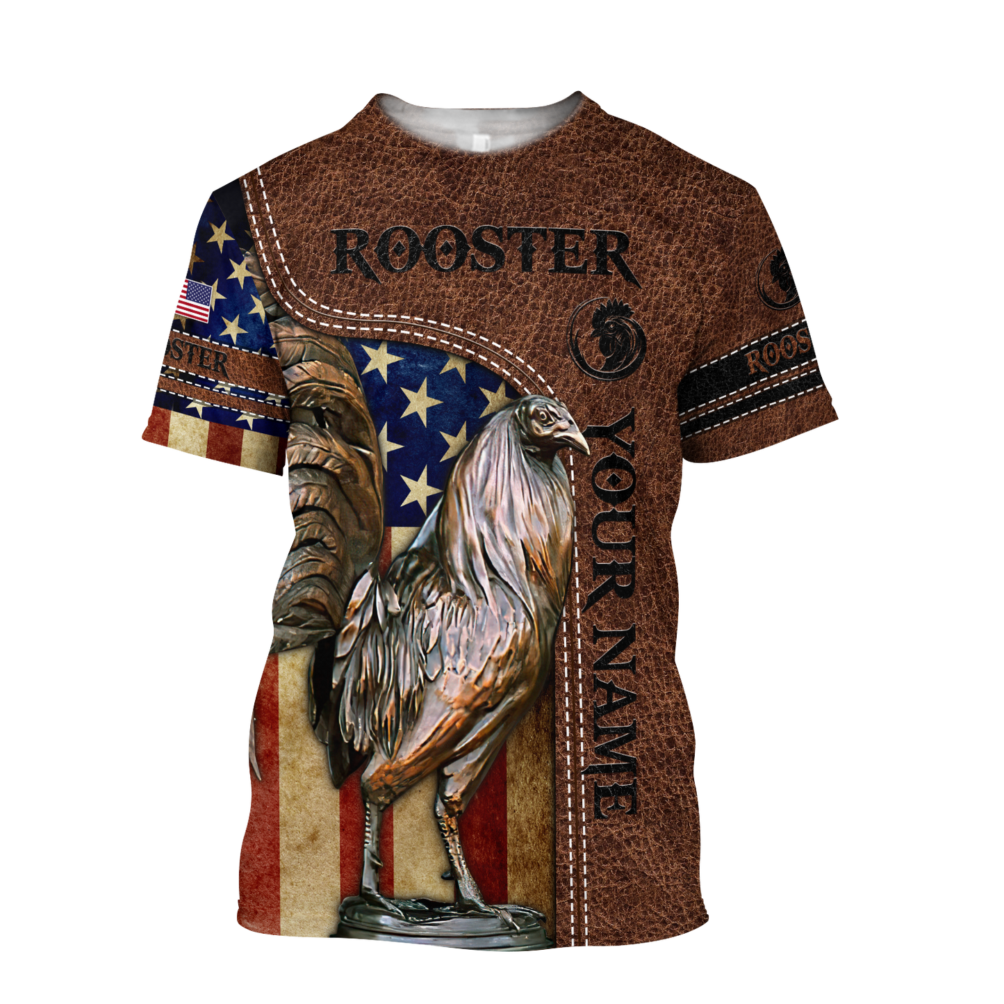 Personalized Rooster Combo T Shirt Board Short