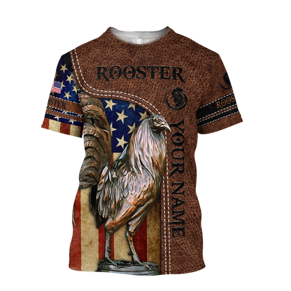 Personalized Rooster Combo T Shirt Board Short