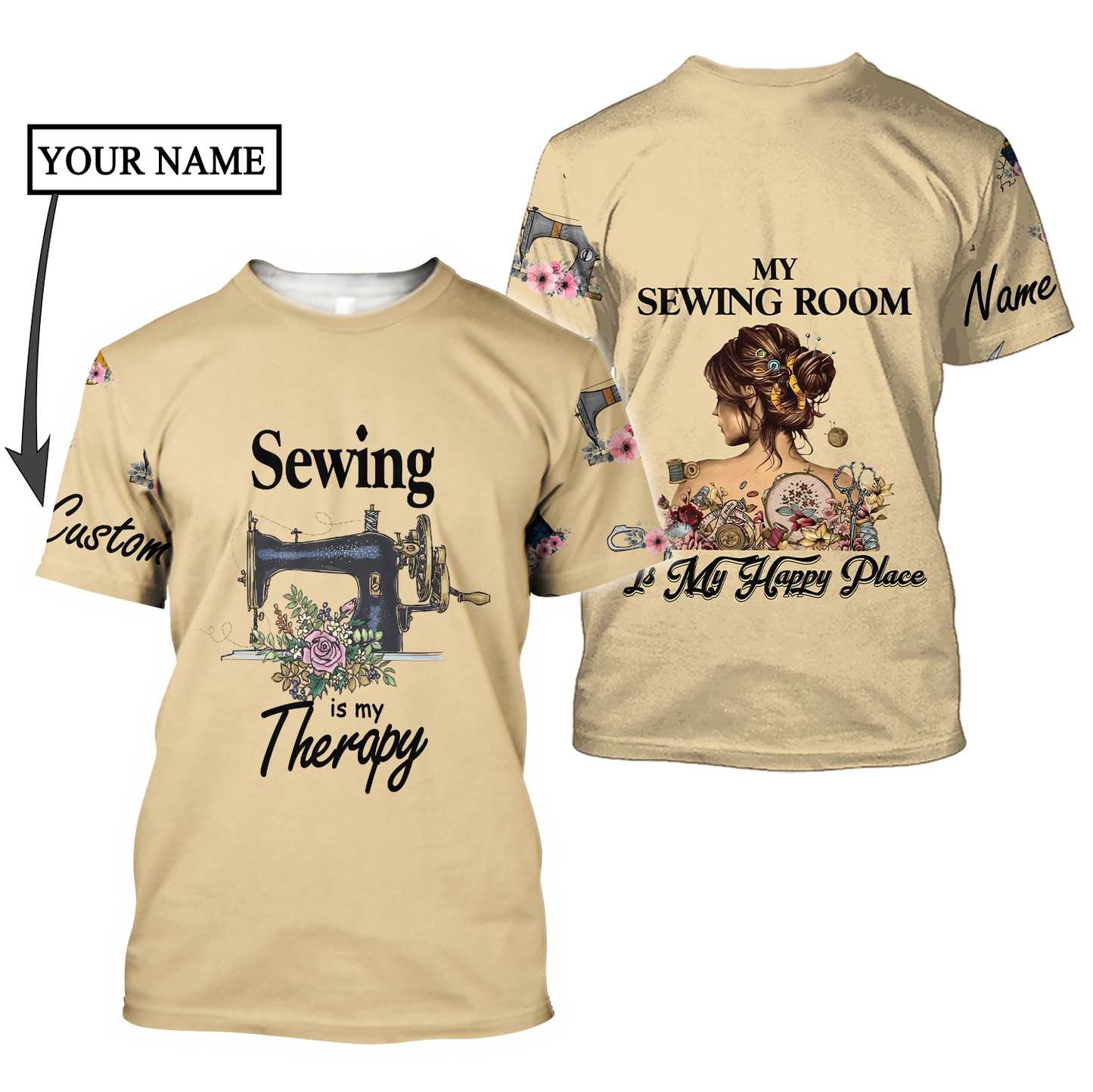 Premium Sewing 3D All Over Printed Shirts For Men and Women
