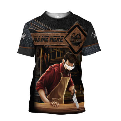 Personalized Name Carpenter 3D All Over Printed Unisex Shirts Ver 4