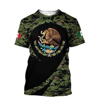 Mexico 3D All Over Printed Hoodie