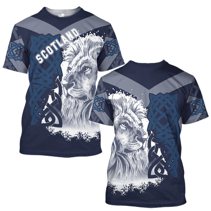 Premium Scotland 3D All Over Printed Unisex