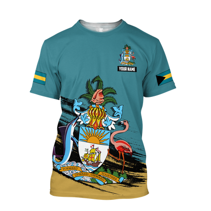 Customize 3D All Over Printed Bahamas for men and women