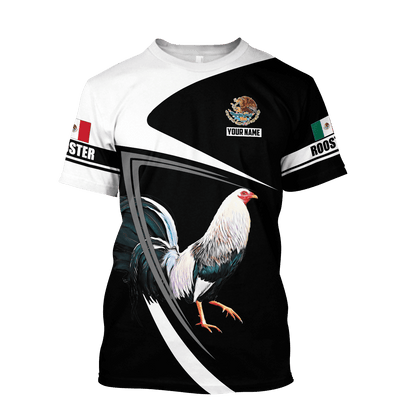 Personalized Mexican Rooster 3D Printed Unisex Shirts DA08052106
