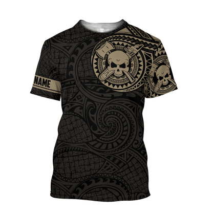 Premium Personalized Poly Arborist Logger Lumberjack Unisex 3D All Over Printed Shirts MEI