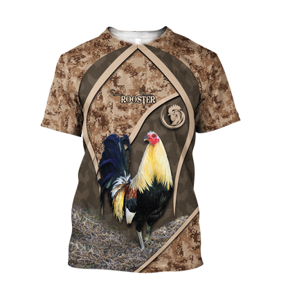 Rooster 3D Printed Unisex Shirts TN MH17042101.S1