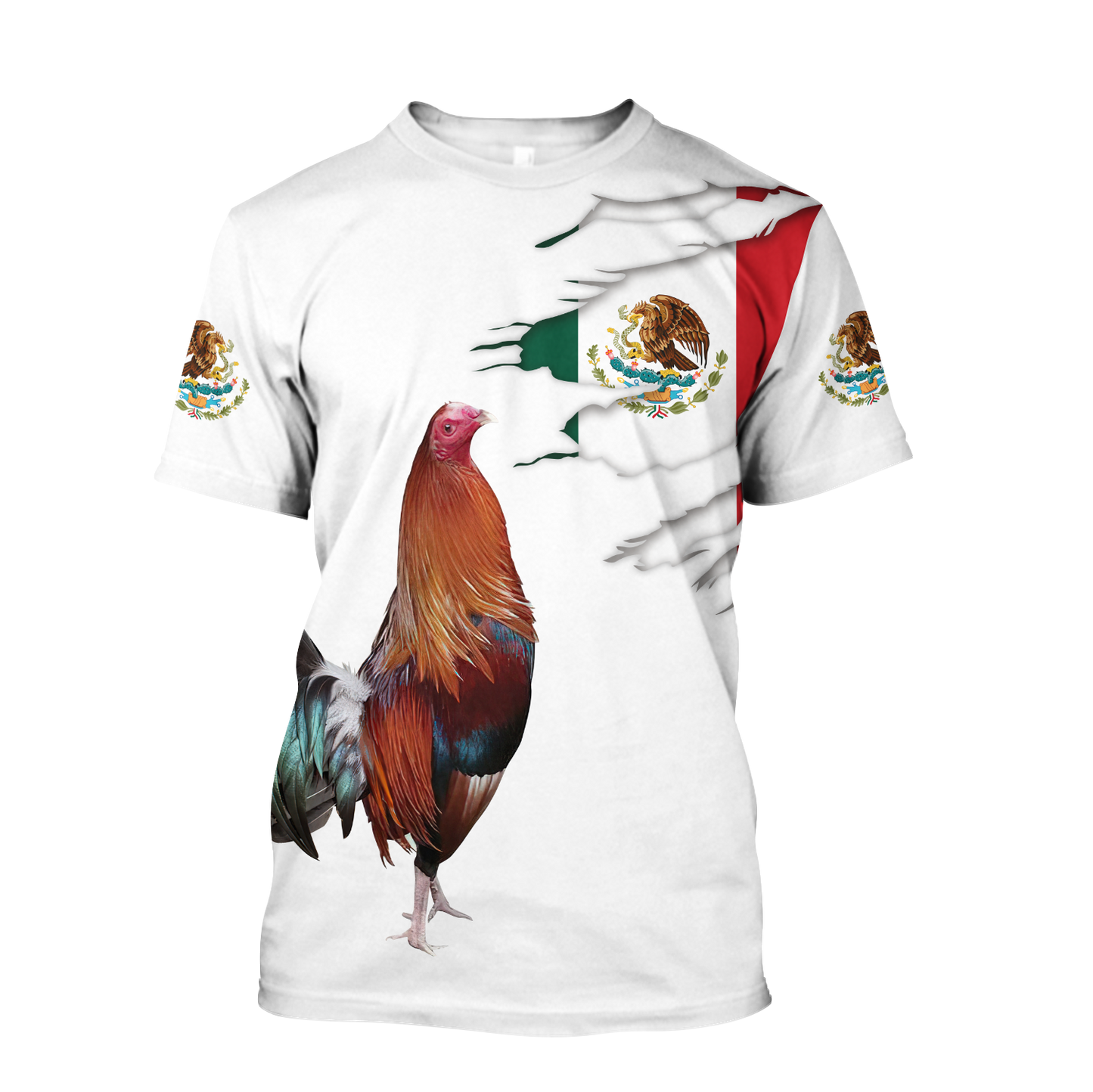 Mexican Rooster T-shirt and Short 3D All Over Printed SN24052101