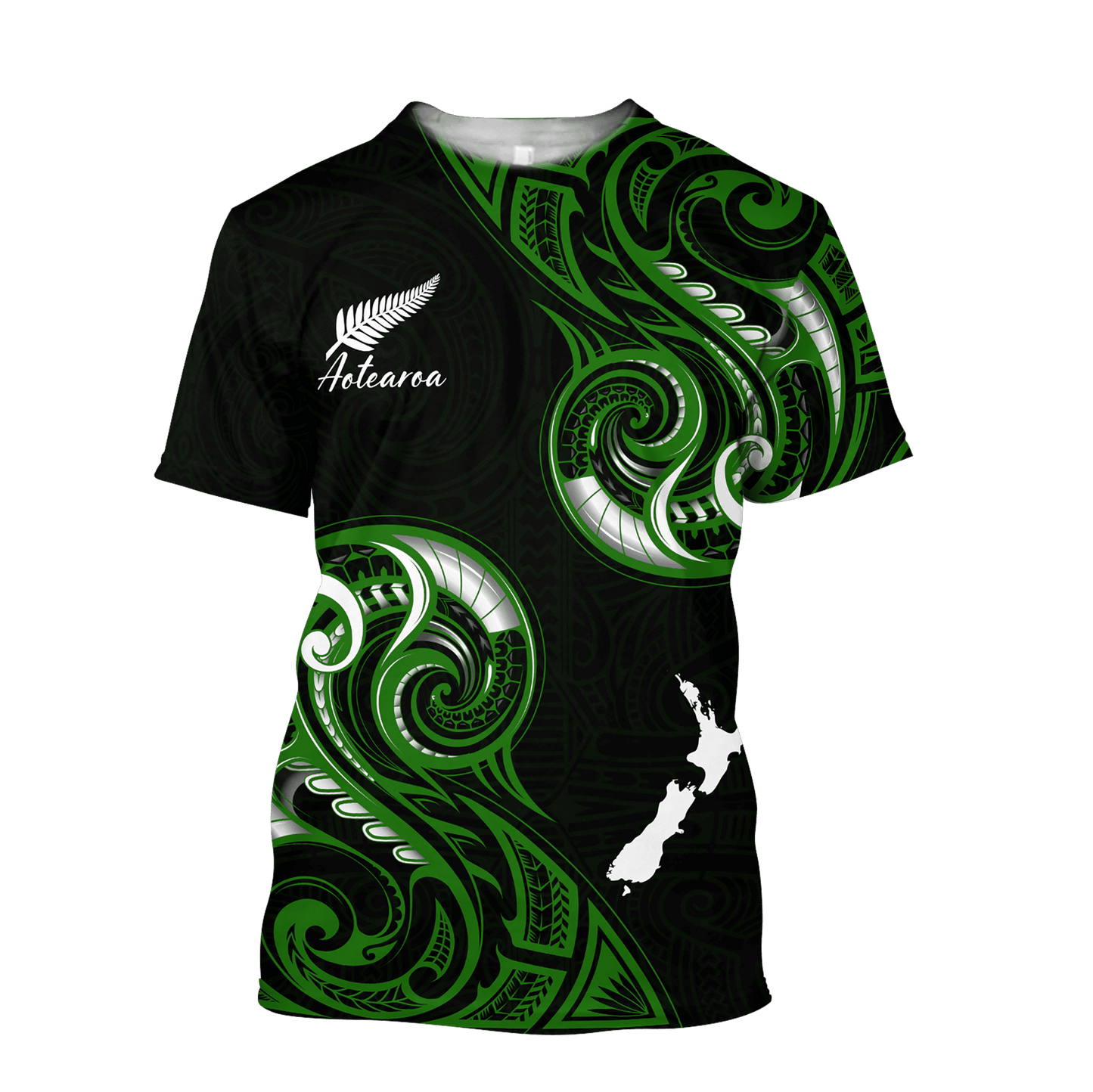 New Zealand Aotearoa 3D All Over Printed Combo T-Shirt BoardShorts