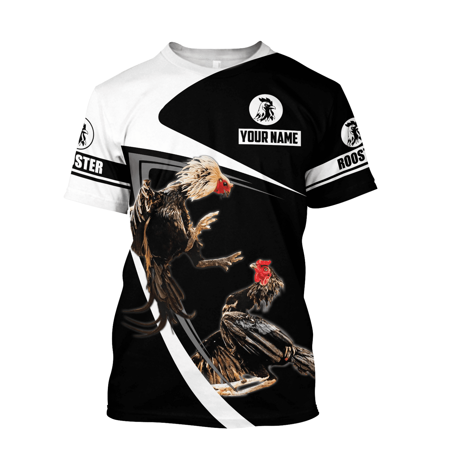 Personalized Rooster 3D Printed Unisex Shirts DA29042101