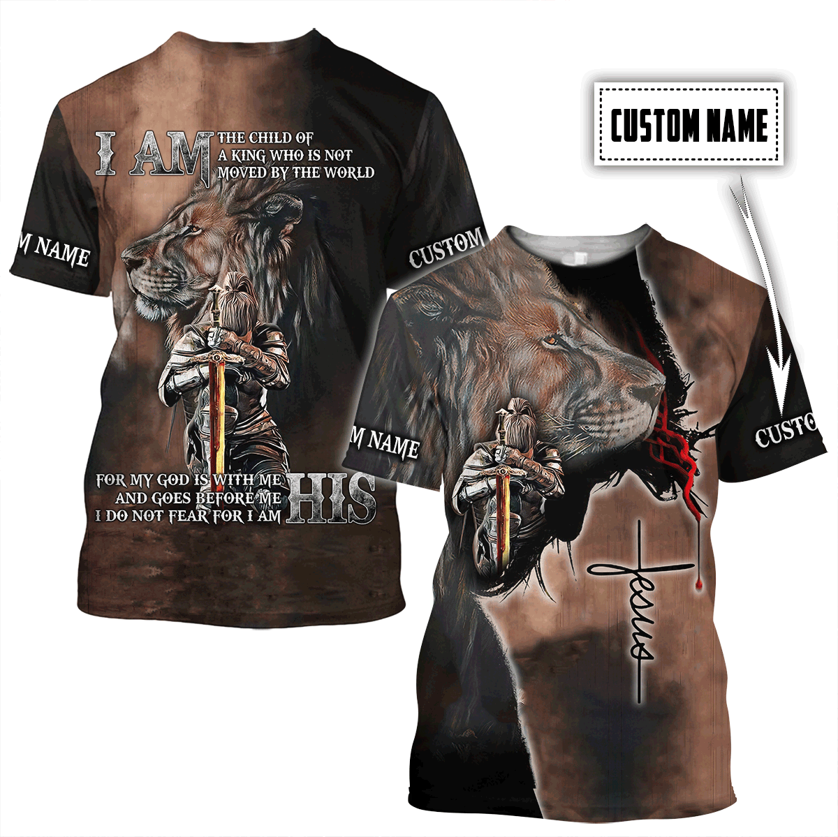 Premium Unisex Hoodie 3D All Over Printed Easter Day Christian Jesus Custom Name No16 ML