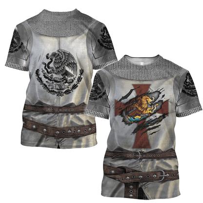 Mexican 3D All Over Printed Shirts For Men And Women