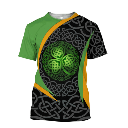 Irish Happy Sant Patrick's Day 3D Hoodie Shirt For Men And Women LAM