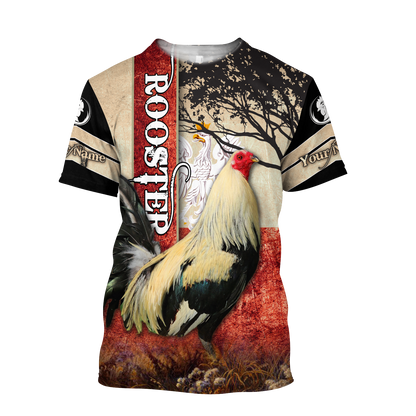 Personalized Polska Rooster 3D All Over Printed Unisex Hoodie