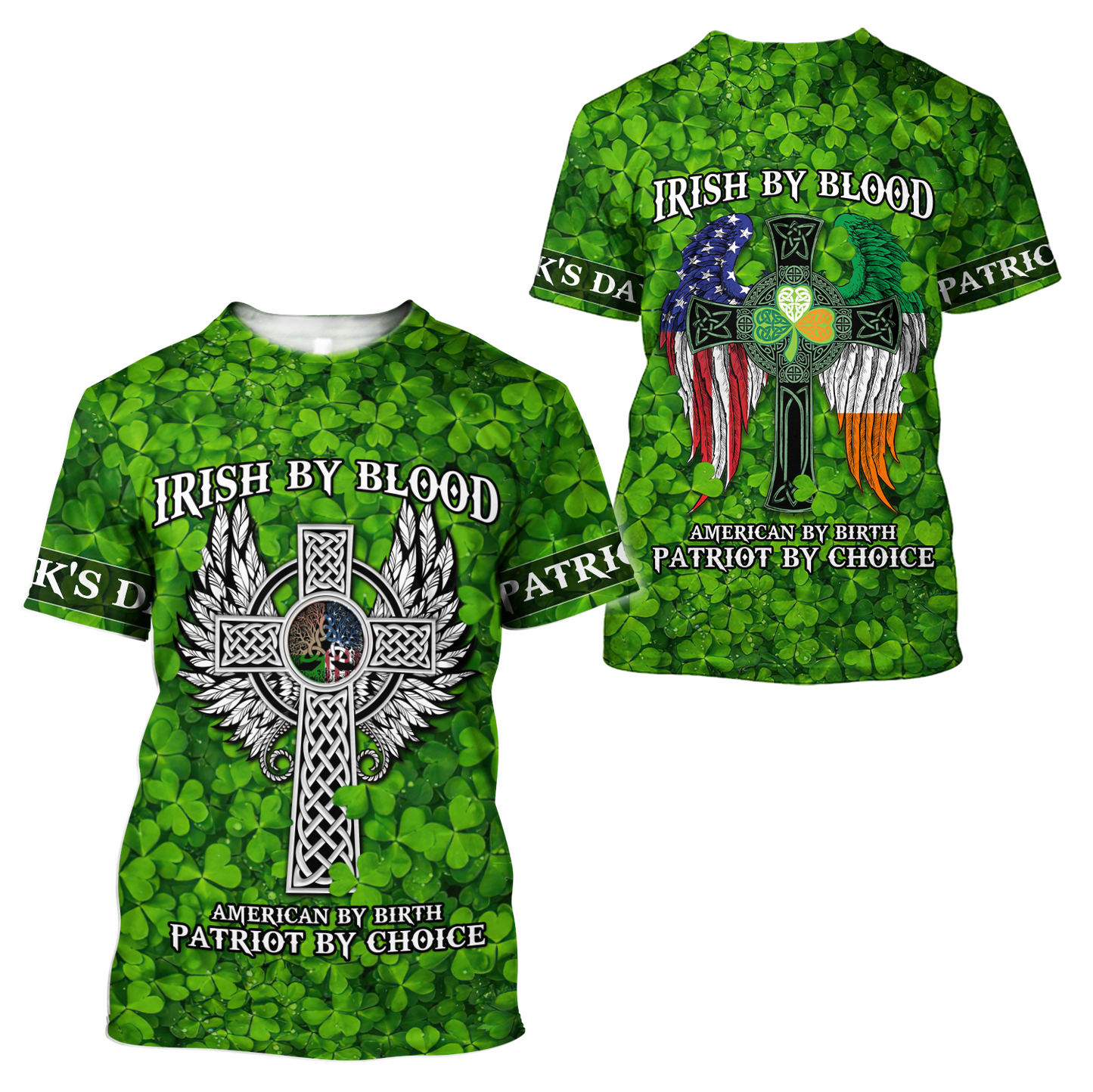 Irish Saint Patrick's Day 3D All Over Printed Shirts For Men And Women TN