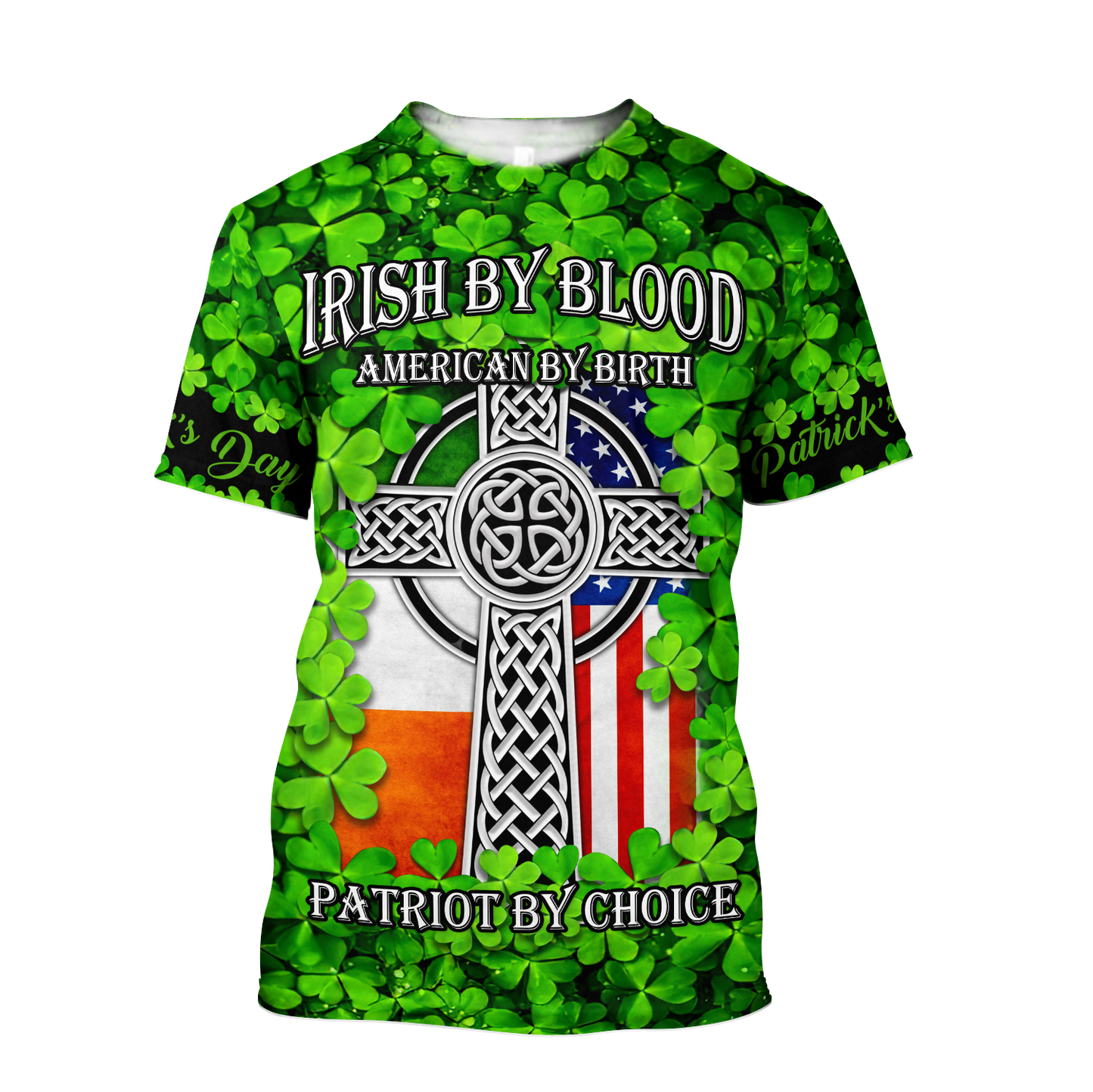 Premium Irish Saint Patrick's Day 3D All Over Printed Unisex Shirts