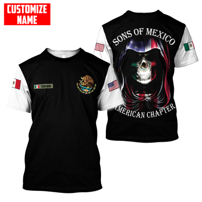 Persionalized Mexico 3D All Over Printed Unisex Shirts DQB26062101