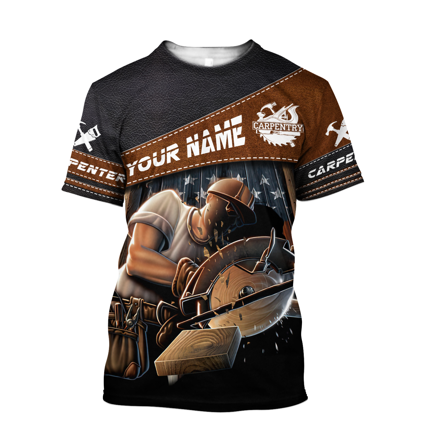 Personalized Name Carpenter 3D All Over Printed Unisex Shirts Ver 1