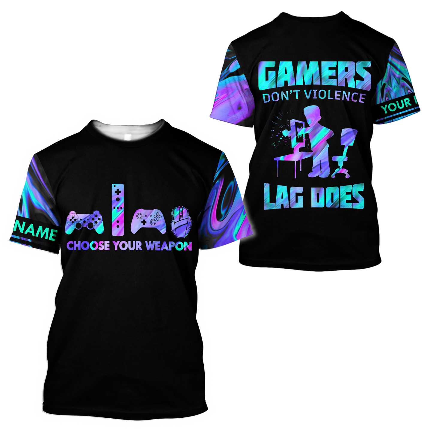 Gamer 3D All Over Printed Hoodie SN14062101