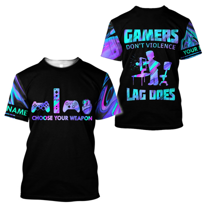 Gamer 3D All Over Printed Hoodie SN14062101