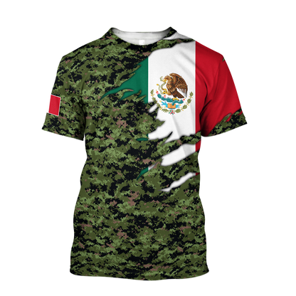 Mexico 3D All Over Printed Unisex Shirts DQB23062104