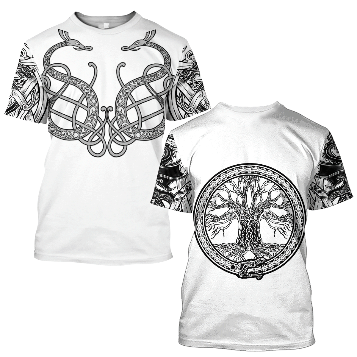 Premium Unisex All Over Printed Dragon Tatoo Shirts MEI