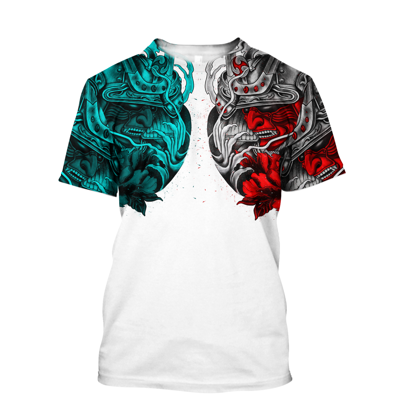 Premium 3D Printed Samurai Tattoo Shirts MEI