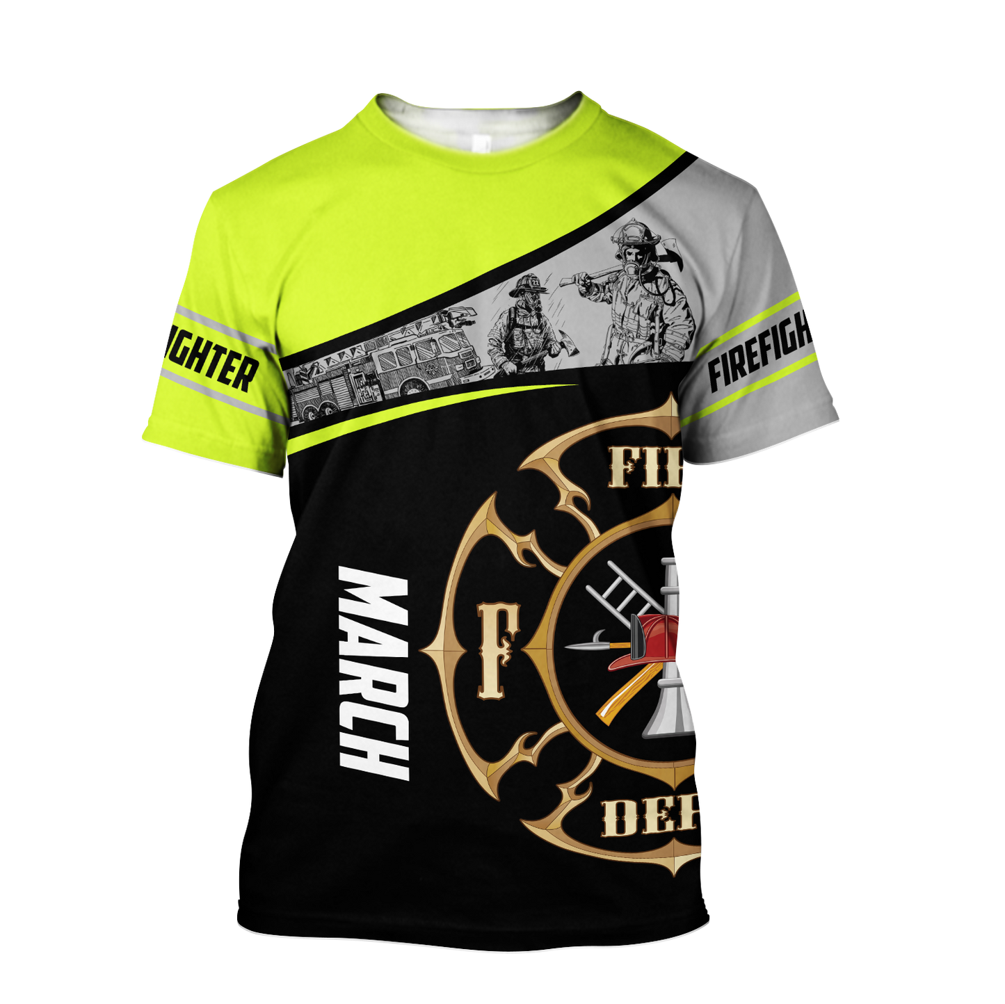March Firefighter Hoodie For Men And Women MH28012115