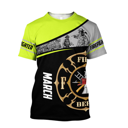 March Firefighter Hoodie For Men And Women MH28012115