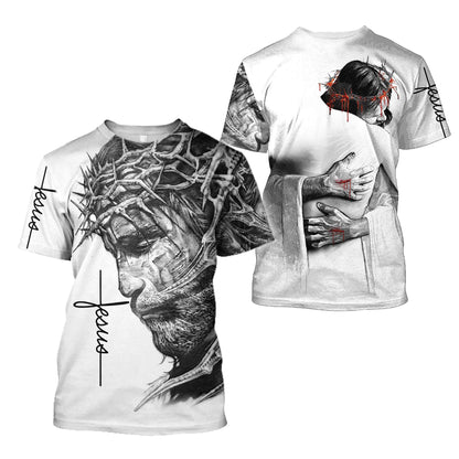 Premium Christian Jesus Easter 3D All Over Printed Unisex Shirts HV