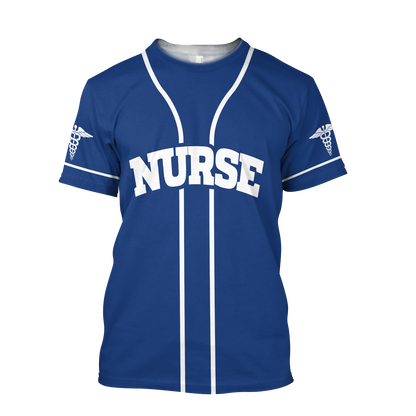Premium Nurse Personalized Name 3D All Over Printed Unisex Shirts