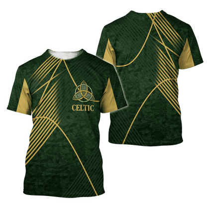 Celtic Saint Patrick's Day 3D All Over Printed Unisex Shirt