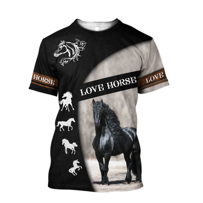 Premium Horse 3D All Over Printed Unisex Shirts