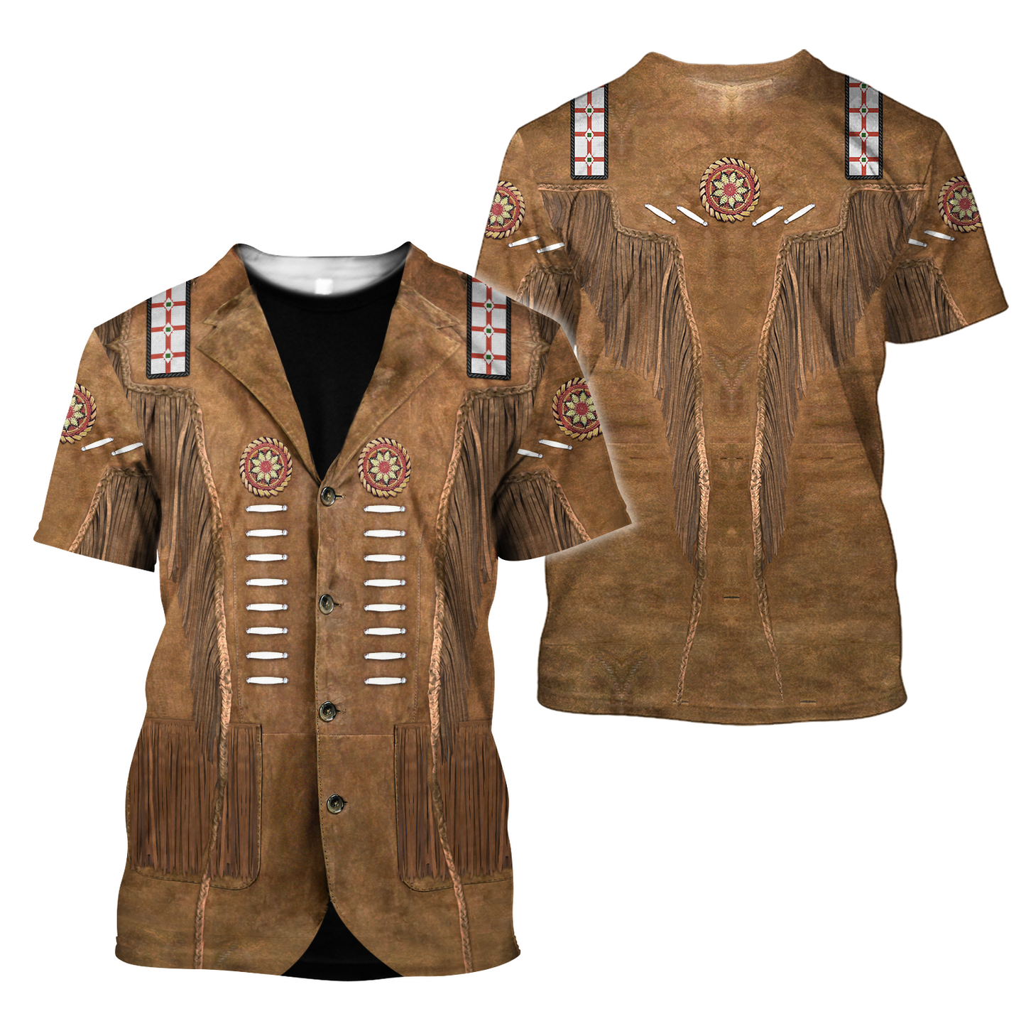 Cowboy Jacket No18 Cosplay 3D Over Printed Unisex Deluxe Hoodie ML