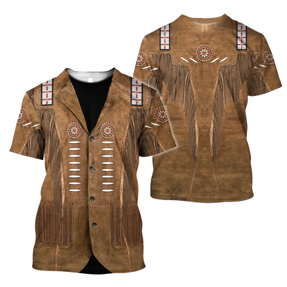 Cowboy Jacket No18 Cosplay 3D Over Printed Unisex Deluxe Hoodie ML