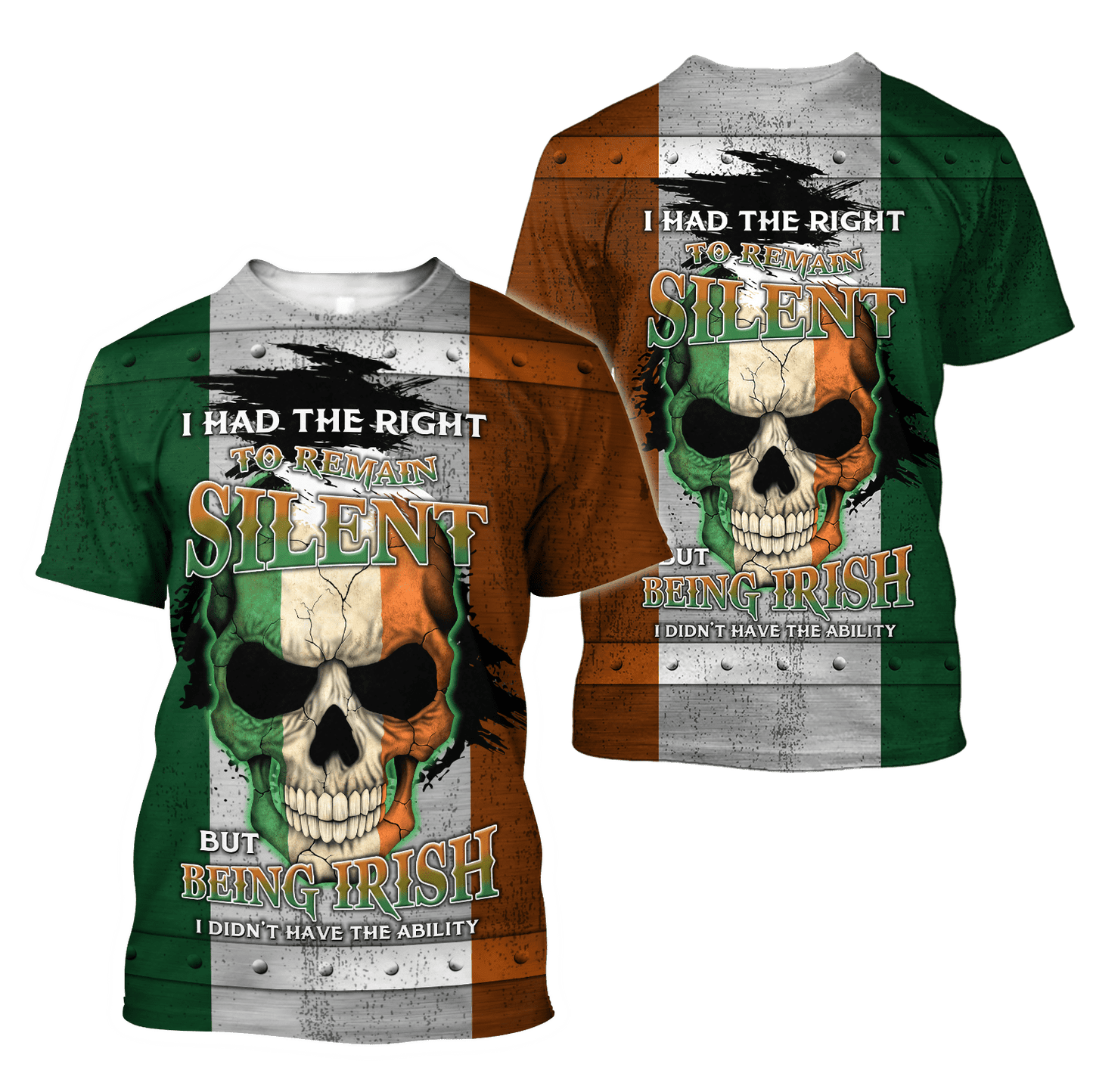 Irish 3D All Over Printed Unisex Shirt