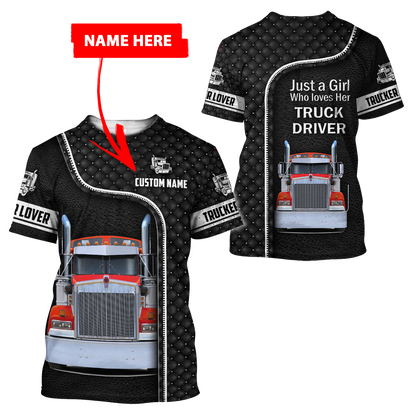 Personalized Name XT Trucker Lovers 3D All Over Printed Shirts