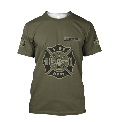 Customize Name Firefighter Hoodie For Men And Women MH27042101