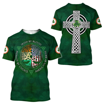 Irish Saint Patrick's Day 3D All Over Printed Shirts For Men And Women TN