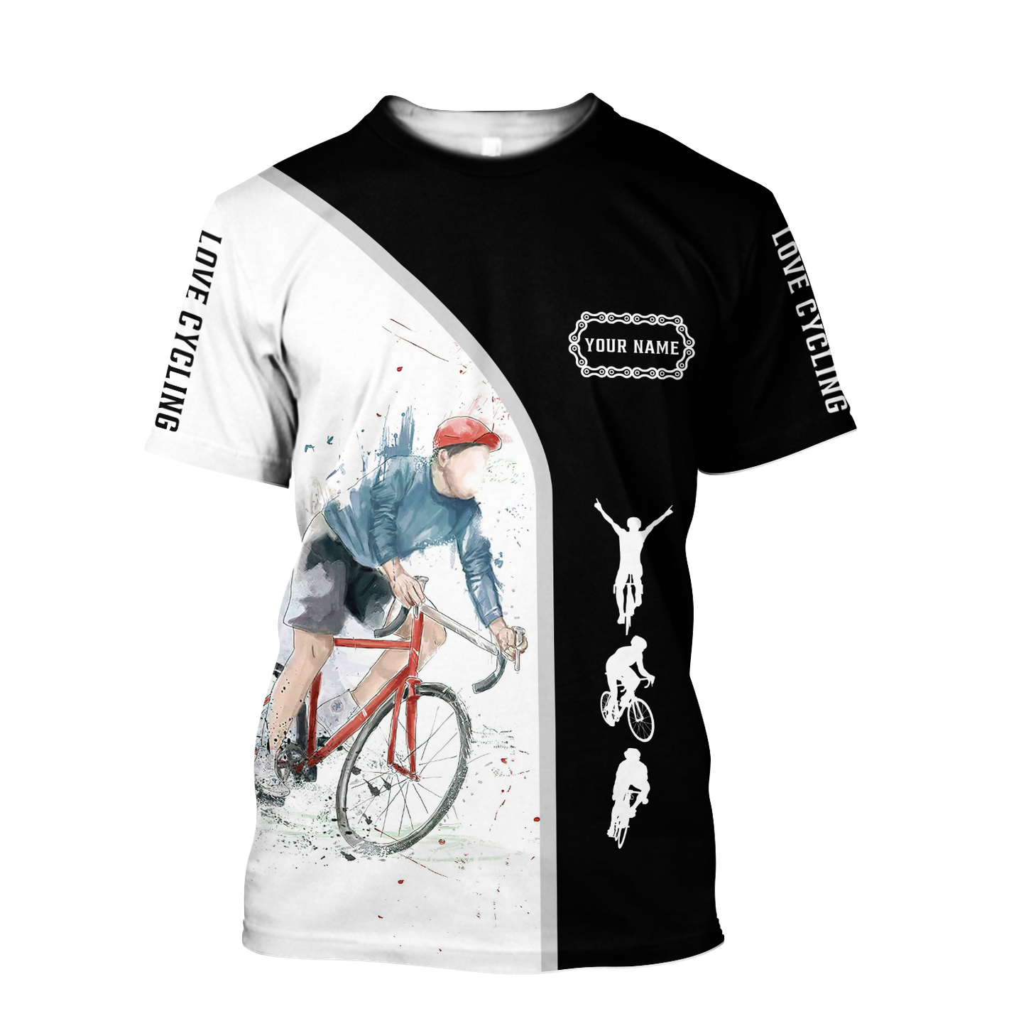 Customize Name Cycling Hoodie For Men And Women MH04032104