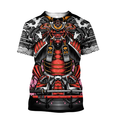 Premium 3D Printed Unisex Samurai Shirts MEI