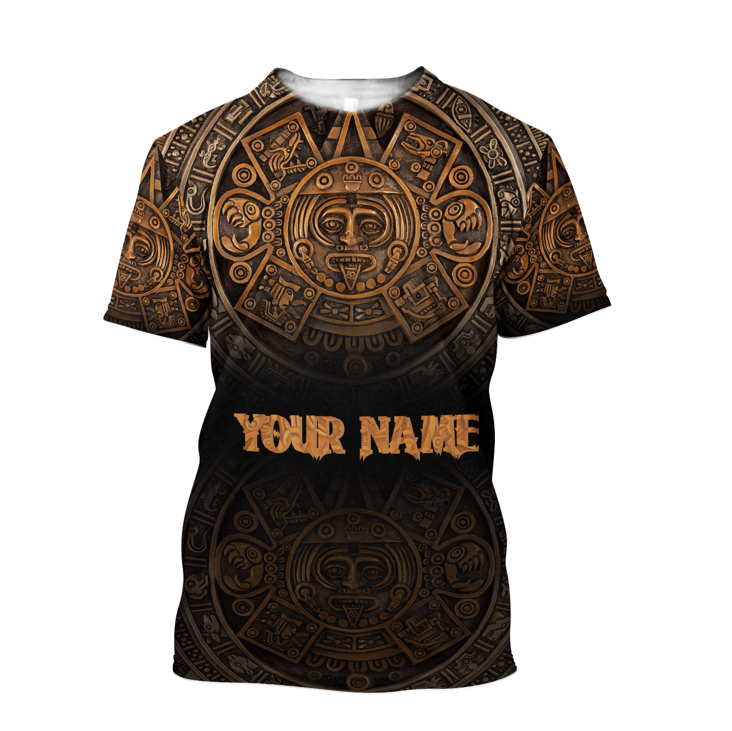 Persionalized Name Azteca Mexicano 3D All Over Printed Unisex Hoodie