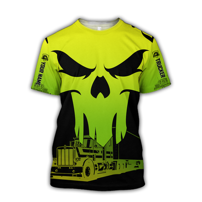 3D All Over Printed Truck Lover  Unisex Shirts Personalized Name XT