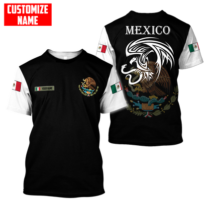 Persionalized Mexico 3D All Over Printed Unisex Shirts DQB25062102