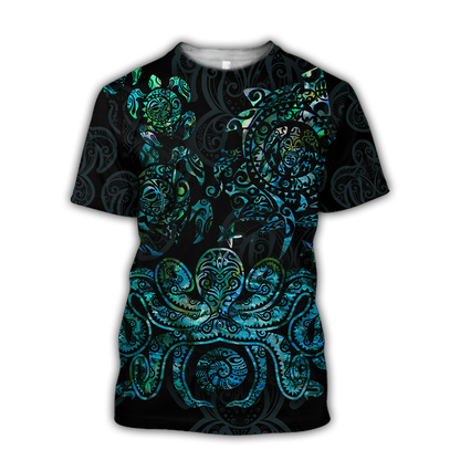 Maori 3D Printed Unisex Shirts NTN01062102