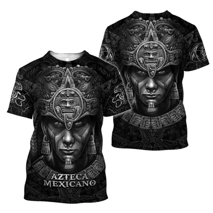 Aztec Mexican 3D All Over Printed Unisex Shirts DQB24062101