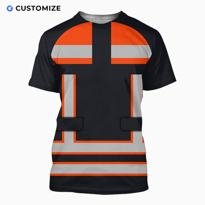 Personalized Name Carpenter 3D All Over Printed Unisex Shirts Safety