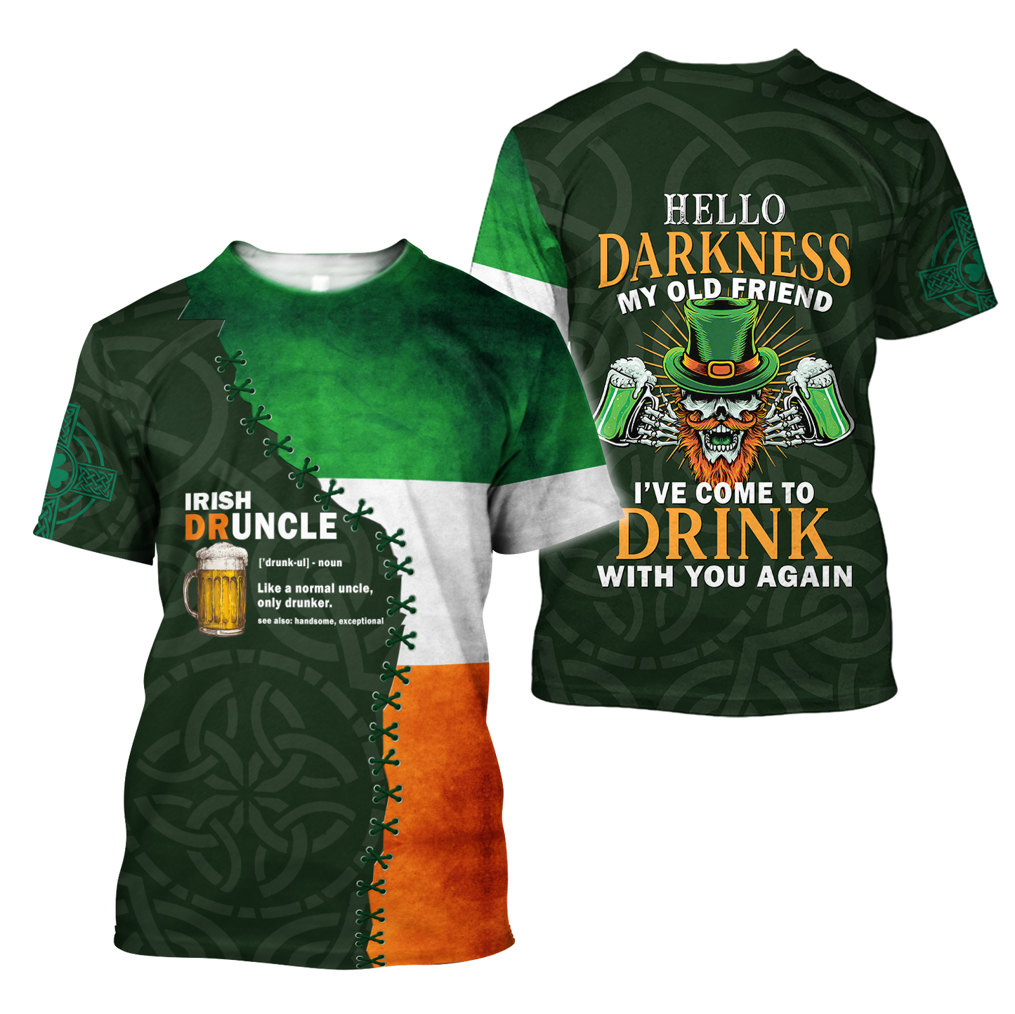 Irish Saint Patrick Day 3D All Over Printed Unisex Shirt
