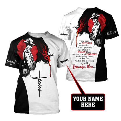 Premium Christian Jesus Easter Personalized 3D All Over Printed Unisex Shirts HV