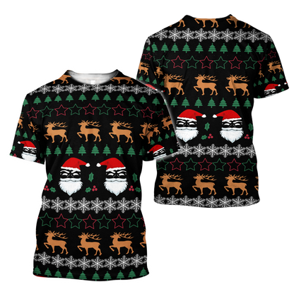 Africa Christmas Combo T-shirt BoardShorts HN29072102